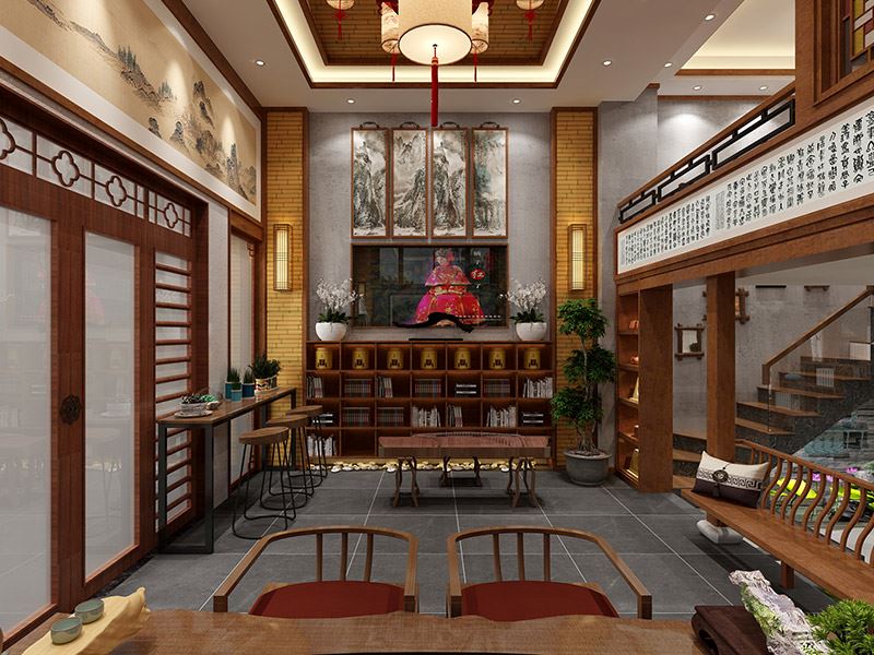 佛山市美的鷺湖森林度假區(qū)新古典風(fēng)格辦公空間裝修案例