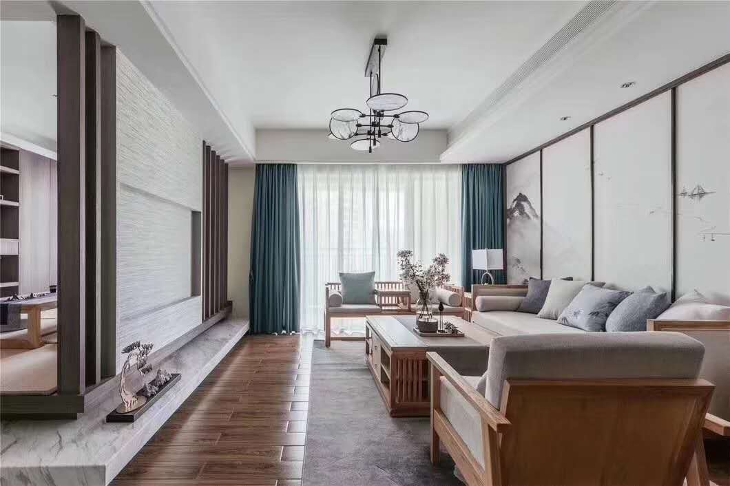 佛山市朝安金茂悅現(xiàn)代簡(jiǎn)約風(fēng)格三居室裝修案例